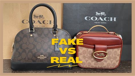 coach bags original vs fake|authentic coach tote bag.